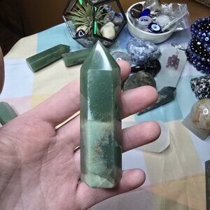 Green Aventurine Crystal Tower